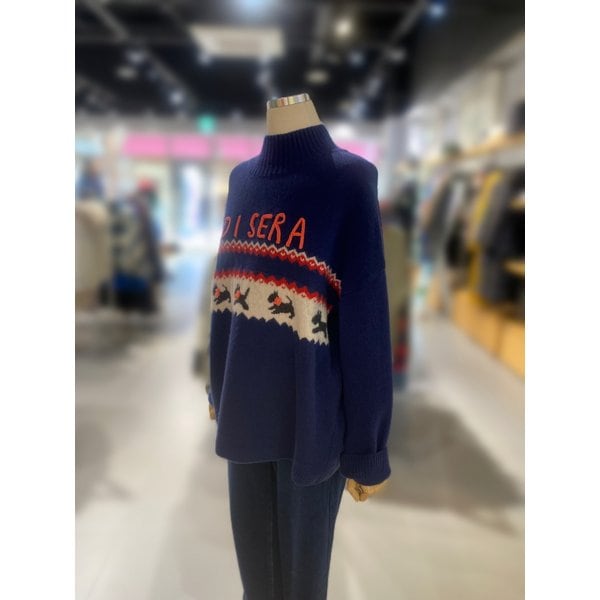 [여주점] 강아지 하이넥 니트 (BAKP66461)