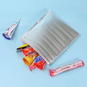 두꺼운 은박 보냉봉투 50p세트 식품 택배 보온팩