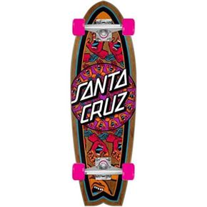 미국 산타쿠르즈 스케이트보드 Santa Cruz 스케이트board Cruiser Mandala 핸드 Cruzer 샤크헬멧