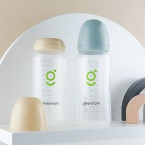 베이직 PP 슬림 젖병 240ml 병원용젖병 / 조리원젖병 / 노꼭지 / 슬림형젖병