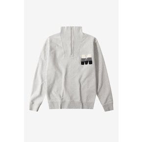 [기모] TORMI - M logo zipper sweatshirt_GREY_LNVA0TS90 (남여공용)