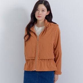 (2컬러) 스판 탈착후드 베스트패치 점퍼 LSJPP952