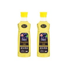 오뚜기 프레스코 포도씨유 900ml 2개