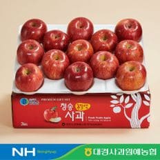대경사과원예농협 청송 정품 부사 사과 3kg 12-15과