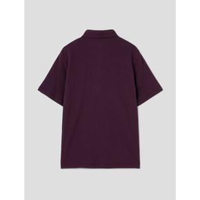[CARDINAL] 자카드 반팔 칼라넥 티셔츠  핑크 (GC3342C06X)