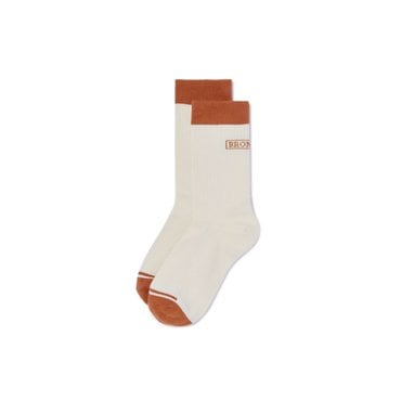 브롬톤 [브롬톤런던][P245ASO205] BROMPTON LOGO SOCKS 브롬톤 로고 양말 아이보리 (남여공용)