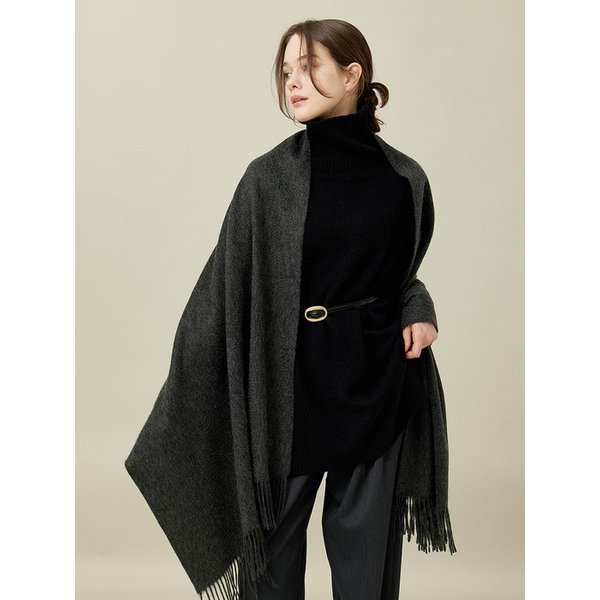 100% 캐시미어 숄 머플러 Muffler Shawl LARGO (4color)