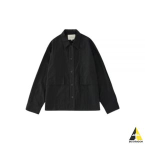 스튜디오 니콜슨 24 SPIRIT MILITARY SHIRT - BLACK (1147) (스피릿 밀리테리