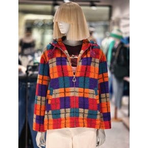 [파주점] 가젤 체크후드점퍼 BAJP53461-MU