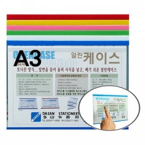 영양제 건강기능식품 노랑 가로 다산열린케이스A3S-BE2 X ( 2매입 )