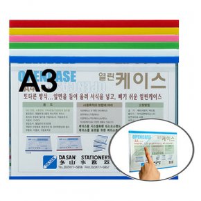 영양제 건강기능식품 노랑 가로 다산열린케이스A3S-BE2 X ( 2매입 )