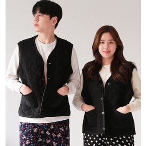 시즌오프 세일 [커플템 추천] 무지 누빔 조끼/방한조끼