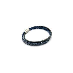 vintage woven leather men bracelet