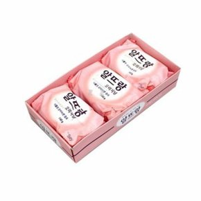 알뜨랑 오리지널 비누 핑크 140g X 3입 세안비누 세수