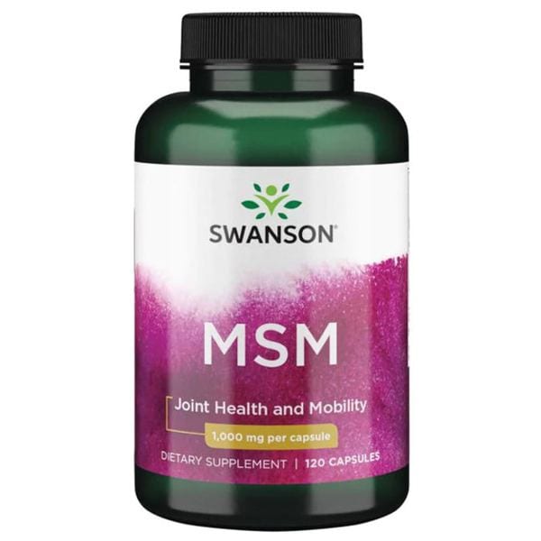 스완슨 엠에스엠 MSM 식이유황 1000mg 120 캡슐
