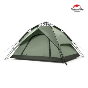 자동 원터치 텐트 3-4인용 가족 캠핑 차박 돔형 자동텐트