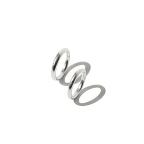 Loop couple ring (Sterling silver 925)