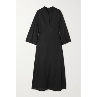 더로우 Lanna Cotton-voile Maxi Dress 블랙 38063312420950490