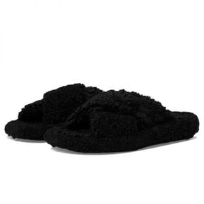 5440841 FitFlop Iqushion D-Luxe Padded Teddy Cross Slides