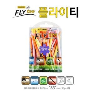 자마 플라이티 컬러믹스 골프티 83mm 25개