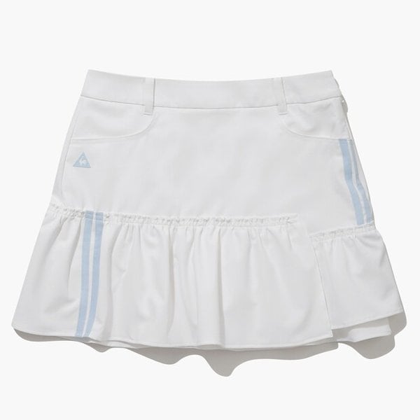 [여주점] 여성 라인 포인트 변형 티어드 스커트 GQ122LSK35 WHTE