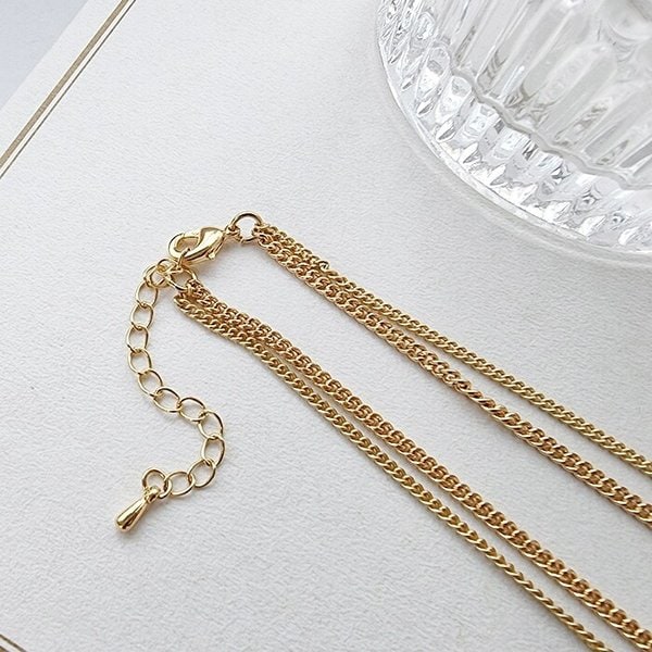 베비아 체인 목걸이 NA0662