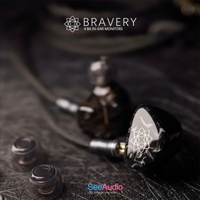 씨오디오 브레이버리 BRAVERY 4BA 이어폰 (See Audio)