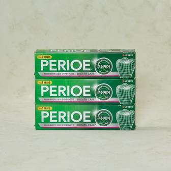 페리오 [1+1][쿠폰적용가 : 6,210원] 페리오 브레쓰케어 알파 120gx3