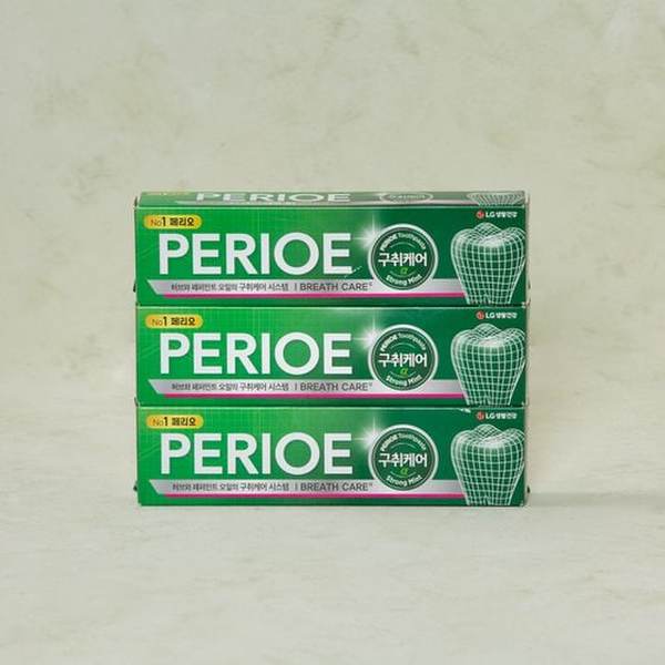 [1+1][쿠폰적용가 : 6,210원] 페리오 브레쓰케어 알파 120gx3