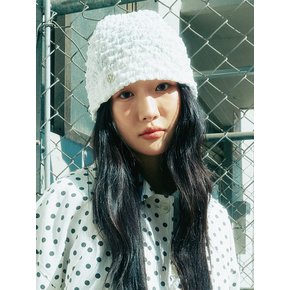 Pinch Beanie Hat (White)