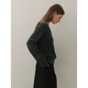 Classy v-ncek knit (5colors)