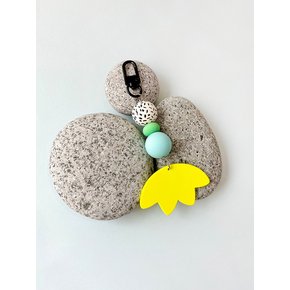 YE LOTUS BALL KEY RING