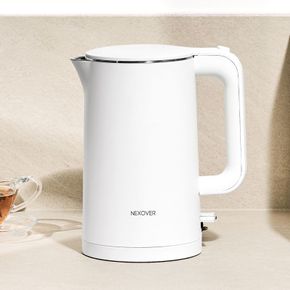 넥소버 1.5L 이중단열 스텐 전기 커피 포트 주전자 NXK-3500W[35803979]