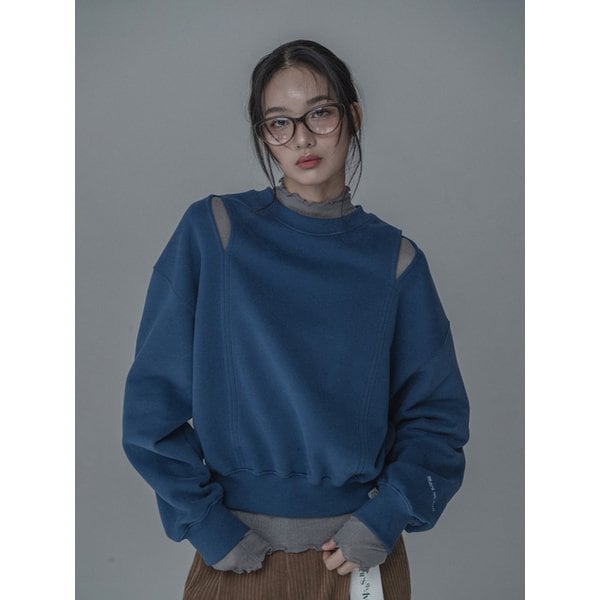 [리퍼브]APPEAL SWEATSHIRT_INK BLUE