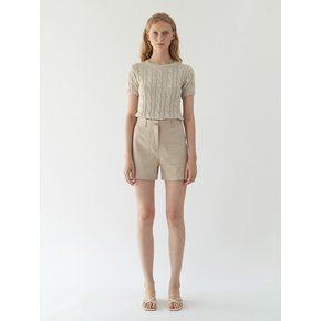 Baker short pant ( Beige )