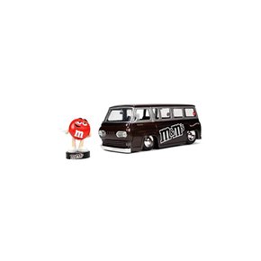 1 24 M&M`S 1965 FORD ECONOLINE w RED FIGURE 엠앤엠즈 미니카