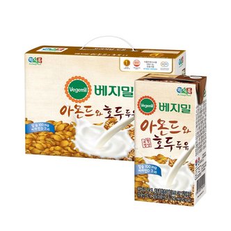 베지밀 아몬드와 호두 두유 190mlx24팩