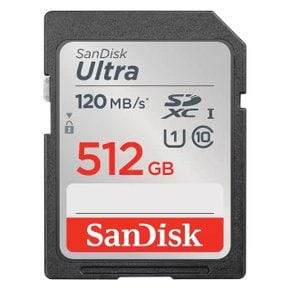 SanDisk Ultra SDXC 메모리 카드 (DUNC) (512GB) (WD6CDC0)