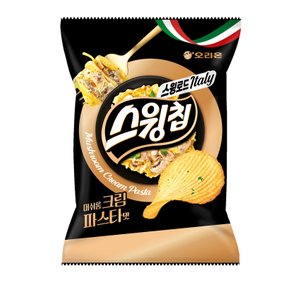 신상 오리온 스윙칩 머쉬름크림파스타 105g