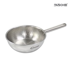 퀸 엠보 인덕션 웍 통5중 304스텐 궁중팬 20cm