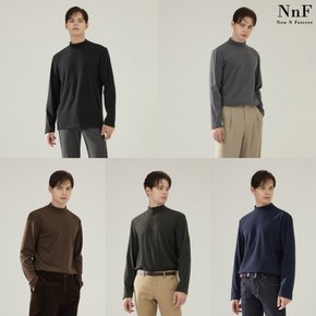 (남성) NNF 23FW 기모 모크넥 티셔츠 5종