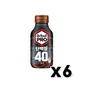 닥터유 프로 [단백질 40g] 초코 350ml x 6개