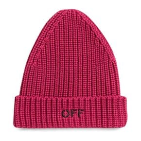 [해외배송] 오프화이트 로고 비니 OGLC003K-1370