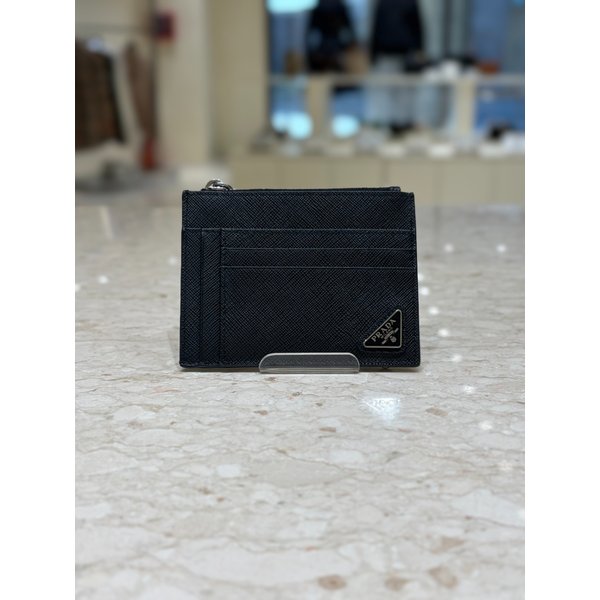 [부산점] [프라다] 남성 삼각로고 지퍼 카드지갑 2MC067-QHH-F0002