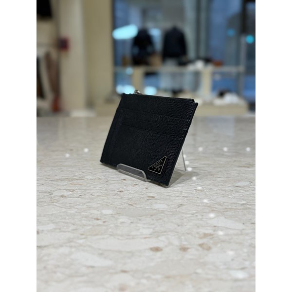 [부산점] [프라다] 남성 삼각로고 지퍼 카드지갑 2MC067-QHH-F0002