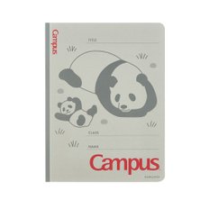 그린에버 일본 KOKUYO Campus 플랫 A4파일 애니멀 팬더 CA10-4