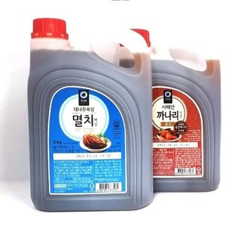  대나무숙성 김장 김치 멸치액젓 까니리액젓 3kg