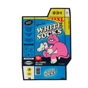 [무케]지존 ZIZONE_매트 WHITE SOCKS BOX 55X84 캐릭터매트