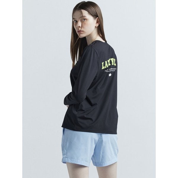 [SET] 드림인 루즈핏 여성 래쉬가드 세트 블랙