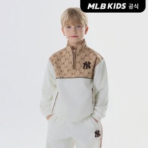 (공식)24FW 모노그램 폴라플리스 맨투맨 NY (Cream) 7AMTRM246-50CRS